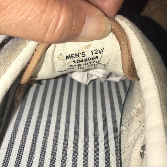 Men’s Canvas Sperry Sneakers - Picture 10 of 10
